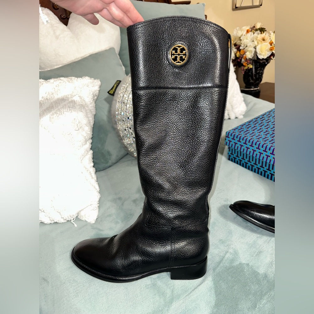 Tory Burch leather boots